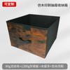 Caja de almacenamiento de escritorio plegable de tela madera maciza pegatinas madera cajón estante de almacenamiento caja de almacenamiento cajón de tela no tejida