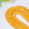Cristal Amarillo Natural Torre Cuentas Sueltas Manualidades DIY Materiales para Cuentas Pulsera Semi-Terminada Accesorios de Joyería