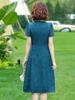 Elegante Vestido de Casamento para Sogra 2026 Novo Estilo Vestido para Mãe Moda de Verão Vestido Longo para Senhoras de Meia-Idade e Idosas Vestido de Verão