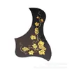Protetor de Guitarra Acústica de 41 Polegadas, Protetor Folk, Protetor com Padrão de Árvore de Uva, Protetor de Guitarra Dourado e Prateado