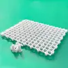 Te Dou Alfombrilla Base para Fondo de Acuario Tablero Rejilla para Tanque de Tortugas Tablero Rejilla Material Filtrante Acuático Alfombrilla Tablero Separador de Agua Tablero Divisor