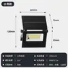 Iluminación LED de Alta Potencia Plegable Ultrabrillante Lámpara de Pared Proyector Lámpara de Calle Integrada Solar Exterior Lámpara de Jardín