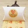 12 piezas de papel kraft gracias Etiquetas de regalo para hornear hechas a mano en stock