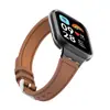 Adequado para Pulseira do Redmi Watch 3 Active, Pulseira de Couro Lisa Estilosa e Fina para Cintura do Redmi Watch 3