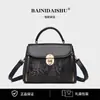 Fábrica de Origen Canguro Barney Moda Versátil Simple Retro Clásico Estilo Bolso de Hombro Nicho Venta al por Mayor Dropshipping