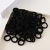 Gomas Elásticas para Niños, Ligas para Cabello de Bebé, 100 Piezas en una Bolsa, Anillos de Toalla sin Costuras, Anillos para el Pulgar, Ligas que no Dañan el Cabello, Ligas para el Cabello de Niñas