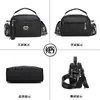 Bolsa Feminina Nova Outono e Inverno Moda de Comércio Exterior Bolsa de Ombro Multicamadas Feminina Transversal com Franja Coração Duplo Versátil Bolsa de Mão para o Dia a Dia