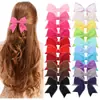 Pinza para el pelo con lazo de cinta envuelta en el borde más vendido de Amazon, Accesorio para el pelo de color caramelo, Pinza para el pelo de cinta acanalada