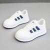 [Personalizado] Zy1812 Novos Sapatos Brancos Respiráveis 2024 Verão e Outono Casual Tênis de Sola Grossa Aumentam o Desgaste e a Parte Inferior Coreano
