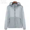 Nueva chaqueta cortavientos de piel para deportes al aire libre, de verano para mujer, ligera, protectora solar, impermeable, transpirable, abrigo de piel con LOGOTIPO estampado para hombre