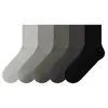 Calcetines finos de malla para hombre de primavera y verano, absorbentes de sudor y transpirables, calcetines casuales de negocios para hombre, resistentes al olor, antibacterianos, calcetines sin costuras de media pantorrilla