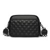 Moda Transfronteriza Bolso de Cuero Genuino para Mujer 2026 Nuevo Primavera Versátil Piel de Vaca Capa Superior Bolso Cuadrado Pequeño con Textura Elegante y Correa para el Hombro