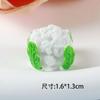 Serie de verduras en miniatura simulación comida juego diy pegamento crema funda para teléfono móvil llavero accesorios para el cabello material resina accesorios