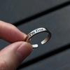 Anillo de Aleación Camus/Amor Absurdo para Salvar el Momento Oscuro Anillo Abierto para Hombres y Mujeres Outlet de Fábrica