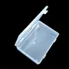 Caja Vacía Rectangular L24 Plástico PP Herramientas de Ferretería Componentes Electrónicos Caja de Exhibición de Muestras Bolsa de Papelería Caja de Almacenamiento