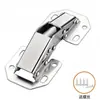Bisagra de Acero Inoxidable sin Taladro para Puerta de Gabinete Bisagra con Resorte Bisagra de Brazo Corto para Armario Amortiguación Hidráulica Amortiguador Plegable