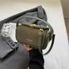 Moda Transfronteriza Bolso Cuadrado Pequeño de Alta Gama para Mujer 2025 Nuevo Moderno Textura Simple Bolso Versátil de Mano Bolso Bandolera de Un Solo Hombro