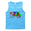 Chaleco de verano para niños 2023, estilo coreano, algodón casual, camiseta básica absorbente de sudor, ropa exterior deportiva de azúcar, camiseta sin mangas para niños