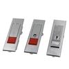 Kete Suministros de Ferretería MS603-1 Chasis de Gabinete Eléctrico Cerradura Plana con Llave Botón Interruptor Gabinete de Control Cerradura