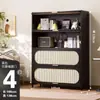 Estante, Aparador Estilo Antigo, Prateleira de Armazenamento de Chão, Estante de Livros para Armazenamento Doméstico na Sala de Estar, Armário de Armazenamento, Armário de Parede, Guarda-Roupa