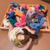 Ligas para el cabello gruesas y duraderas con alta elasticidad, Bandas elásticas de moda, nuevo estilo 2025, Lindos accesorios para el cabello de colores para mujer
