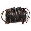 Bolsa Saco com Cordão de Corrente Simples Moda Transfronteiriça para Mulheres 2026 Novo Estilo Coreano Nicho Elegante Bolsa de Ombro Transversal