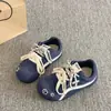 Zapatillas de entrenamiento alemanas populares estilo coreano para niñas, nuevo modelo 2026, zapatillas versátiles para estudiantes, zapatos retro Cortez de punta redonda, ligeras