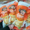 Bolas de Polvo Haiwang Levemente Picantes Lanches Embalados Individualmente Um Pacote 2,5kg