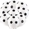Escena de centro comercial mayorista transfronterizo-Decoración temática de fútbol Globos de fútbol Montaje de ambiente Globos de Copa del Mundo de 12 pulgadas 2.8 g