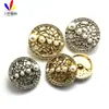 Botones de Perla de Aleación al por Mayor Botones Metálicos de Diamante Pedrería Ropa Exterior Estilo Pequeño Fragante Botones para Traje de Ropa Exterior