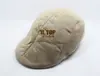 Boina de Lino Estilo Coreano para Hombre y Mujer, Gorra de Pico, Sombrero Casual de Moda BLM-09