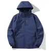 Nueva chaqueta exterior ligera para comercio exterior, color liso, unisex, impermeable y a prueba de viento, abrigo de trabajo, admite impresión de logotipo