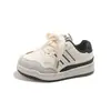 Zapatos Deportivos Infantiles 2026 Primavera y Otoño Nuevo Estilo Zapatos Deportivos para Niñas para Niños Mayores Zapatos Blancos Ligeros para Niños Estilo Campus