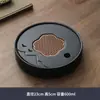Bandeja Redonda de Cerámica Completa Estilo Chino Nueva al por Mayor para Uso Doméstico, Bandeja para Juego de Té Kung Fu Retenedora de Agua, Mesa de Té Pequeña Mar de Té