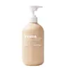 En Stock Botella de 550ml de Hombro Redondo Rayada de Forma Irregular con Bomba para Envase de Loción, Gel de Ducha, Acondicionador, Jabón de Manos