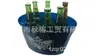 Set de copas para bar KTV doméstico, cubo de hielo de plástico acrílico PS, contenedor de set de copas para entretenimiento en lugares públicos, cubo refrigerador