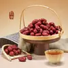 Yanzhifang Xinjiang tâmaras vermelhas secas naturais para pendurar atacado jujuba cinza Ruoqiang 500g ensacado palitos vermelhos secos Tâmaras Vermelhas de Xinjiang