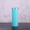Acero Inoxidable de Comercio Exterior Taza Recta de Doble Capa Portátil para Exteriores Taza Térmica de Aislamiento Multicolores Vacío Taza de Regalo Personalizada