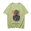 Serie Dragon Ball Mercancía de Sun Wukong Dragon Ball Super Saiyan Camiseta de Algodón Casual Suelta de Manga Corta para Hombre y Mujer