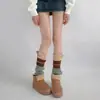 Meias de tricô para Outono e Inverno meias JK de pelo y2g hot girl cobertura de perna para todas as ocasiões meias para botas de neve coleção de meias lolita
