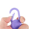 Hebilla de Mochila Llavero Retráctil Cordón Elástico Hebilla Fácil de Tirar Cable de Extensión Antiperdida Llavero de Alto Rebote Fácil de Tirar
