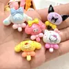 Lollipop de Lazo de Dibujos Animados Brillante Accesorios de Resina Pegamento Cremoso Accesorios para el Cabello DIY Decoración de Llavero para Zuecos