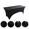 Funda Elástica para Mesa Transfronteriza de Comercio Exterior, Venta Directa de Fábrica, Mantel Elástico de Spandex para Fiesta de Bodas, Funda para Mesa de Cóctel, Mantel