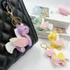 Nuevo Colgante de Unicornio Cosido a Mano Doble Cara Lindo Pegaso Colgante de Equipaje de Cuero Llavero Colgante de Ropa