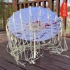 Novo Estilo Chinês Guarda-chuva de Seda Antigo Borla Fita Dinastia Han Sessão de Fotos Acessórios de Guarda-chuva de Papel de Óleo Feminino Clássico Qipao Guarda-chuva para Fotografia