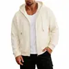 Moletom com capuz esportivo estilo americano para comércio exterior transfronteiriço, forrado com fleece, cardigã casual de corte solto, jaqueta moletom com capuz, estilo combinando para casais