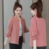 Nuevo trench coat de primavera y otoño para mujer, casual y versátil, adecuado para febrero y agosto, chaqueta pequeña estilo Chanel para mujer como prenda exterior