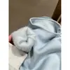 Suéter Grueso con Forro de Felpa para Mujer, Cuello Alto Pequeño, Camisa Base en Capas, Ropa Interior Integrada de Felpa Cálida para Otoño e Invierno, Top de Manga Larga Estilo Coreano