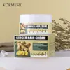 Mascarilla Hidratante y Aclaradora No Evaporable Kormesic, Crema para Cabello de Jengibre Suave y Brillante, Fabricante Mayorista de Comercio Exterior Transfronterizo