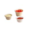 Vaso de salsa de pulpa desechable Caja de salsa Caja de salsa para ensalada Caja de comida degradable Caja de salsa de paja